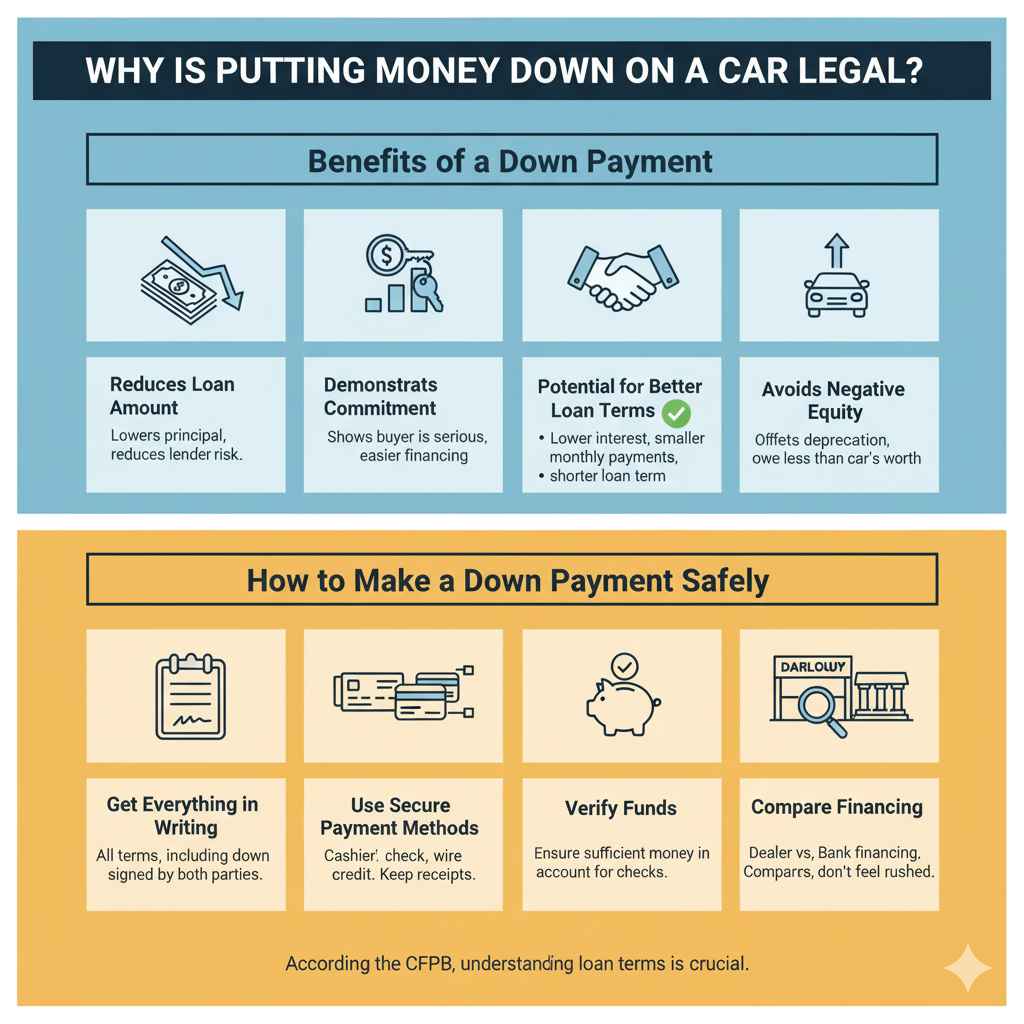 Why is Putting Money Down on a Car Legal
