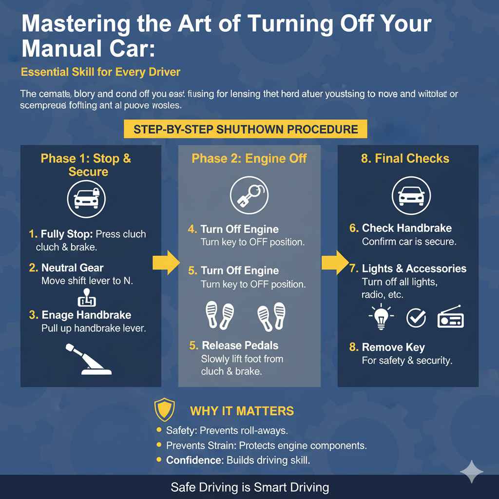 Mastering the Art of Turning Off Your Manual Car