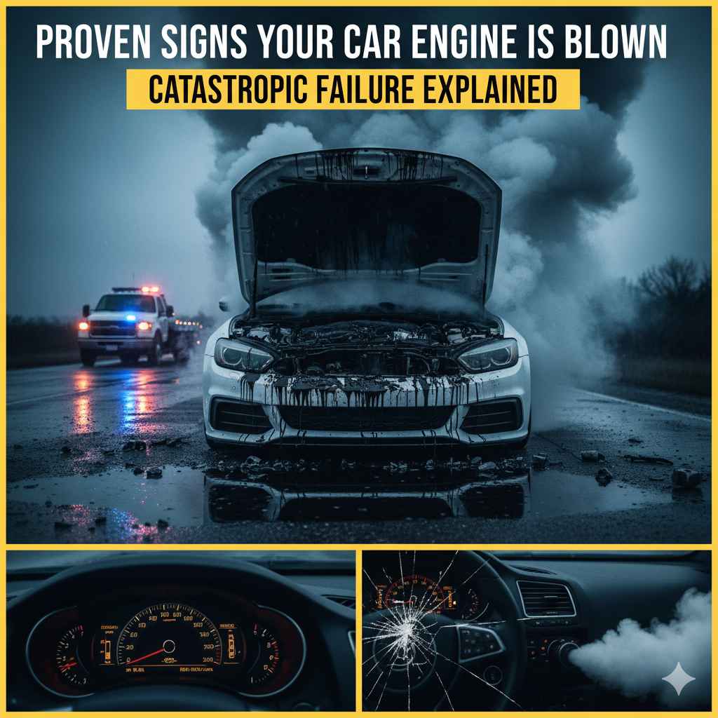 Proven Signs Your Car Engine Is Blown
