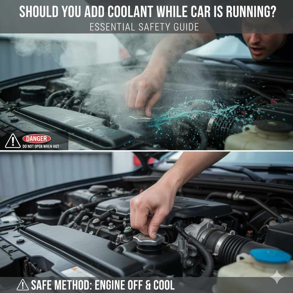 Should You Add Coolant While Car Is Running