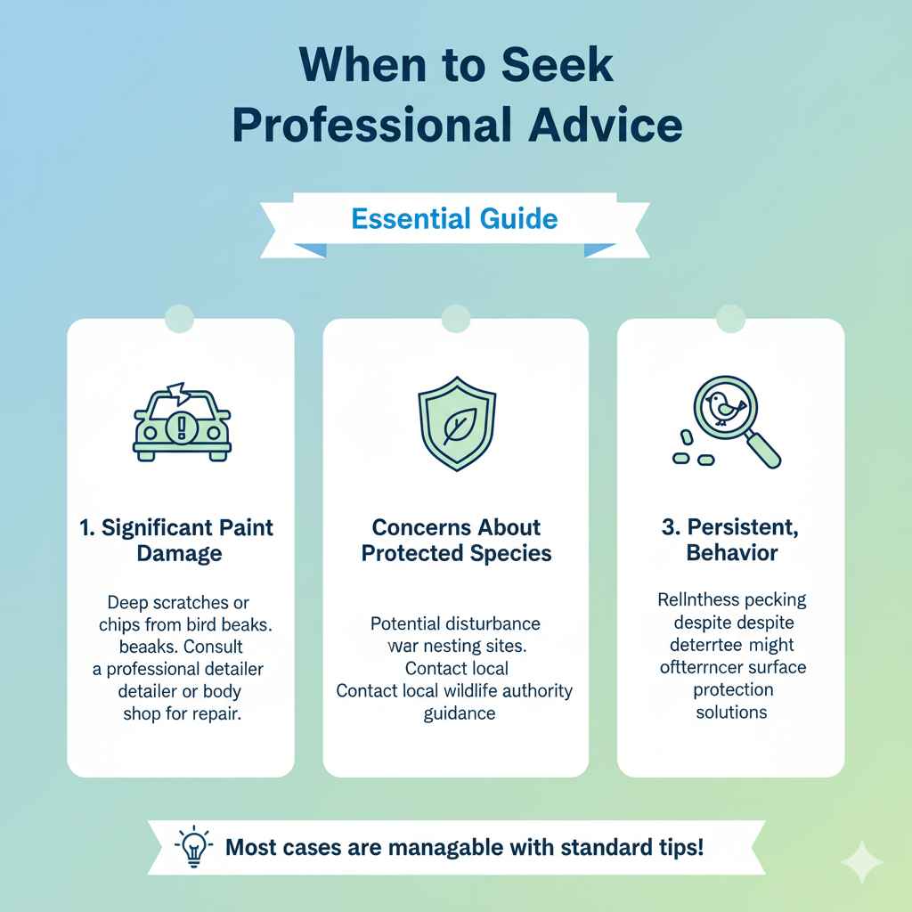 When to Seek Professional Advice