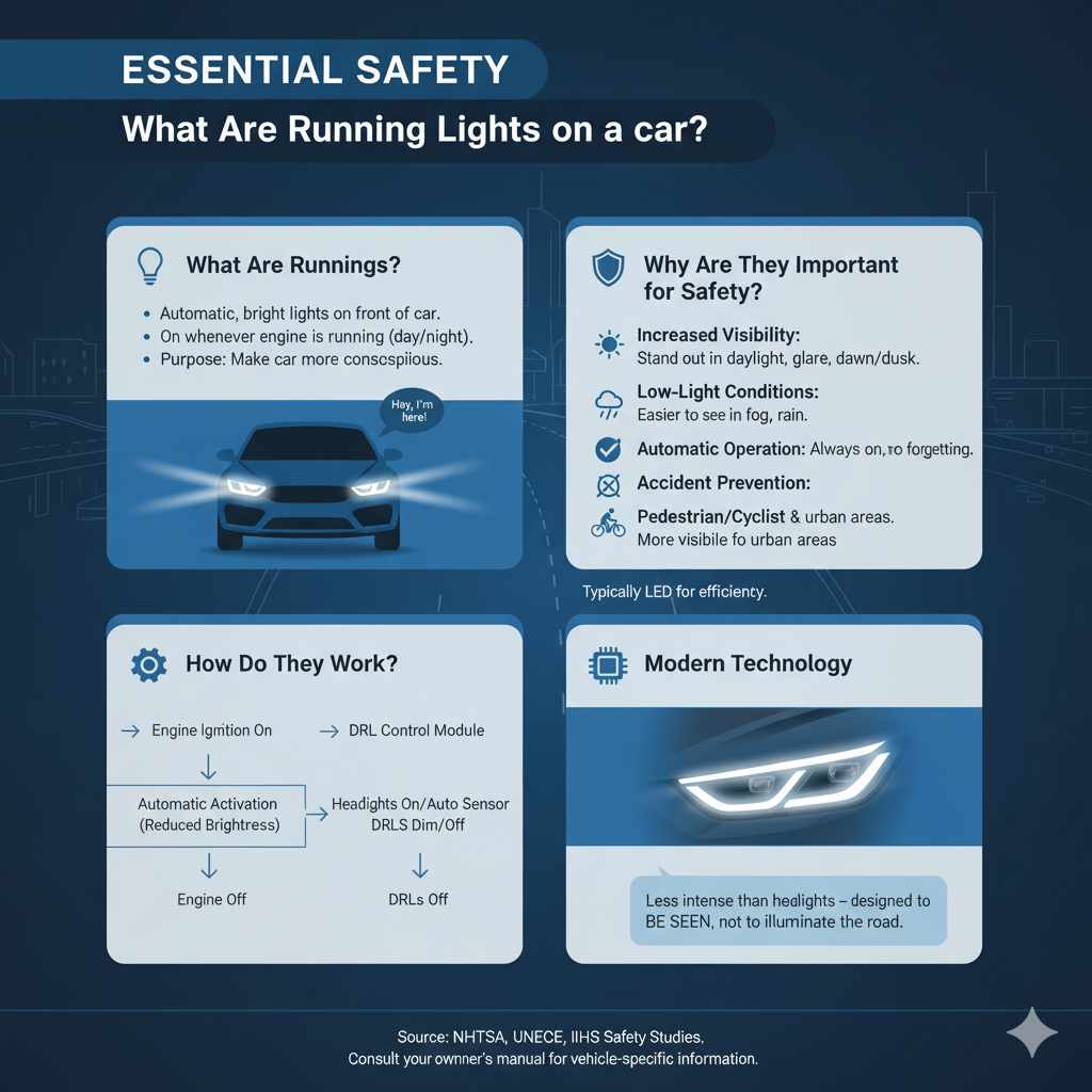 What Are Running Lights on a Car