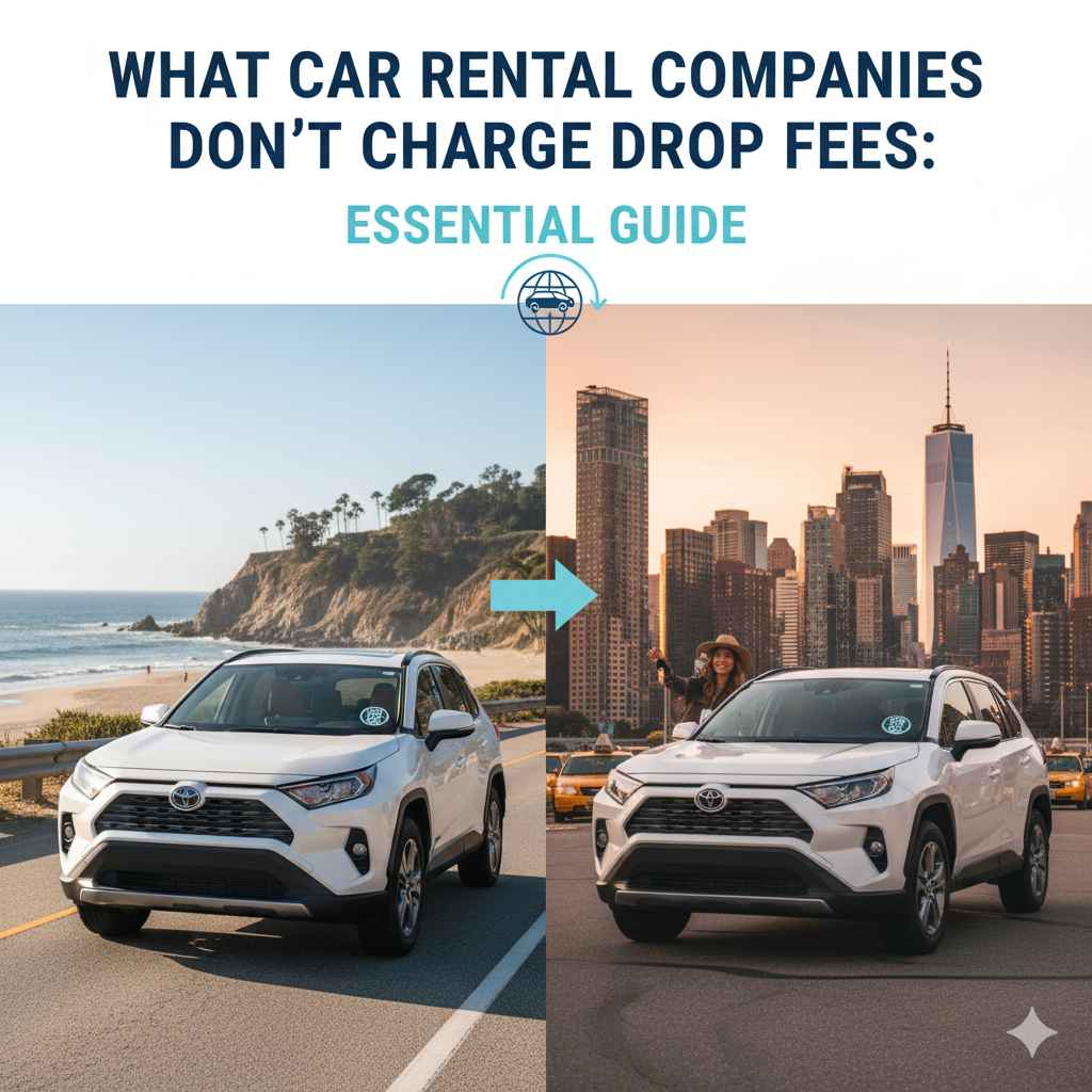 What Car Rental Companies Don't Charge Drop Fee