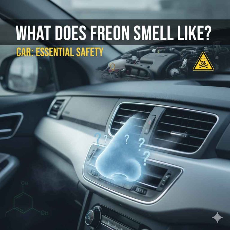 What Does Freon Smell Like Car