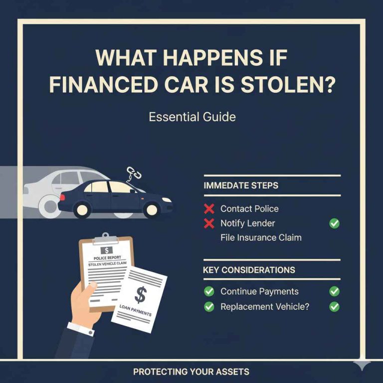 What Happens If Financed Car Is Stolen