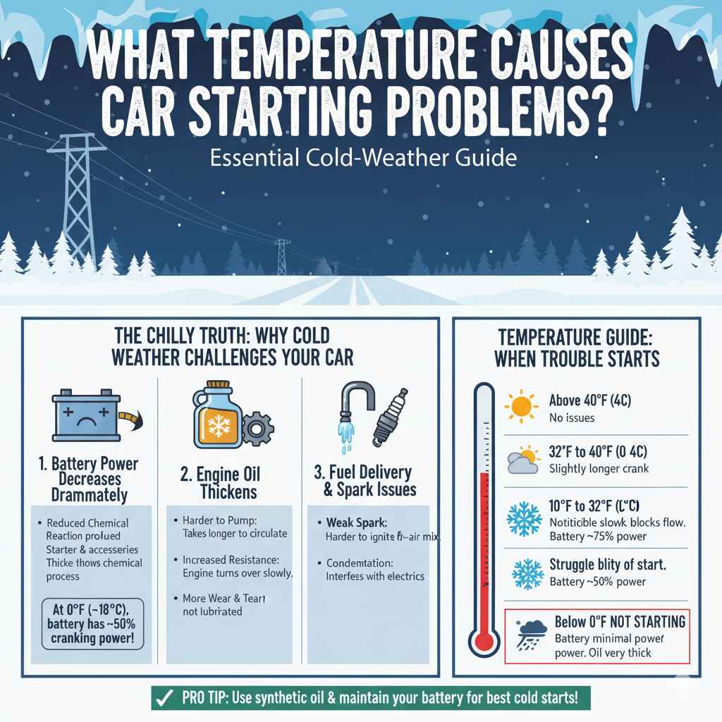 What Temperature Causes Car Starting Problems
