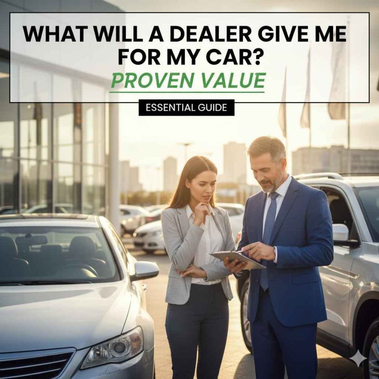 What Will a Dealer Give Me for My Car
