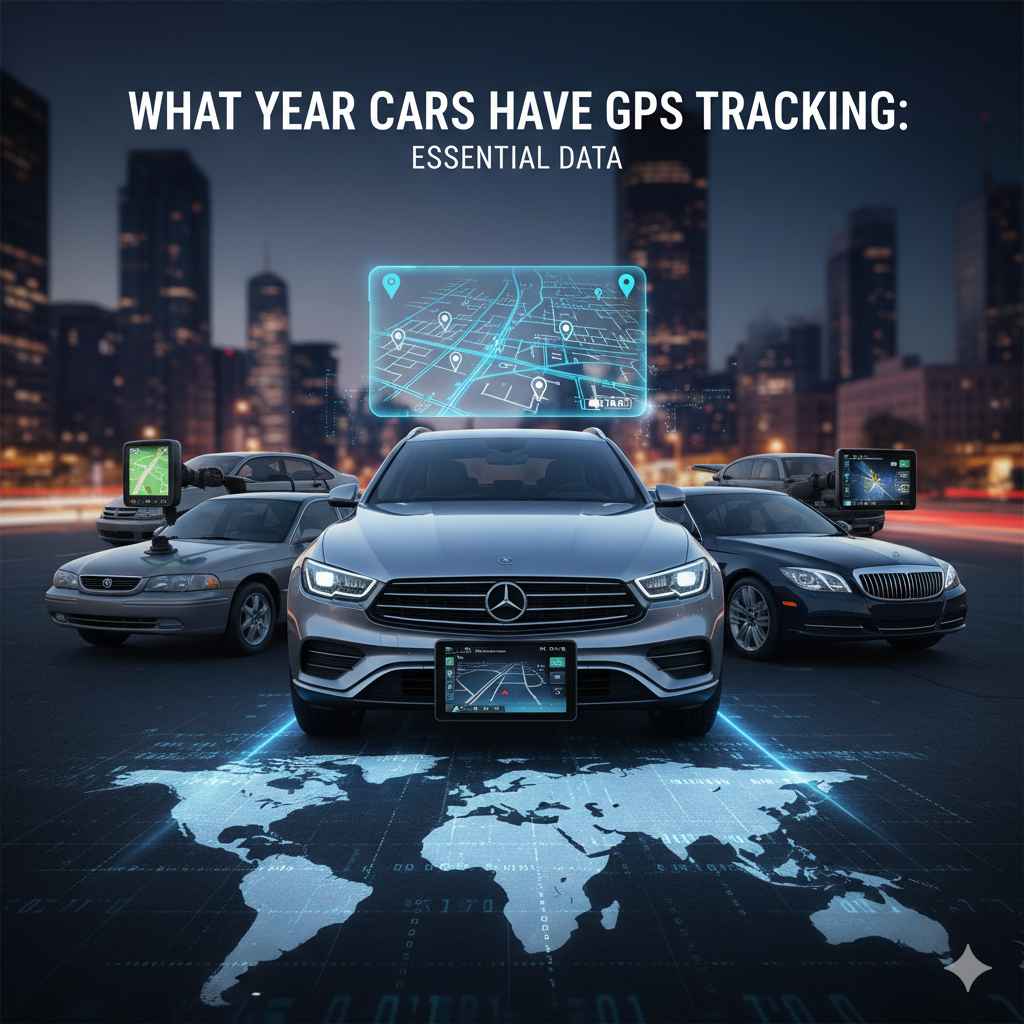What Year Cars Have GPS Tracking