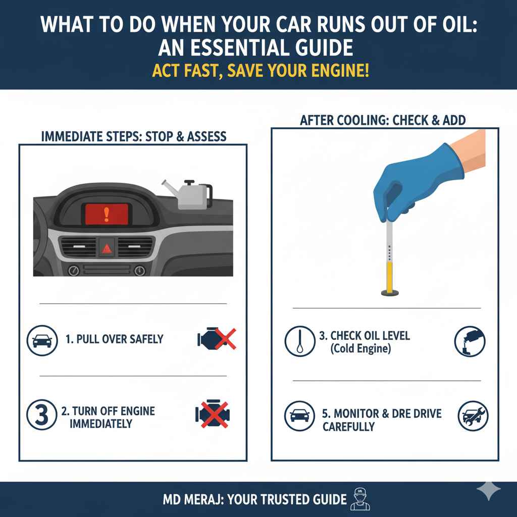 What to Do When Your Car Runs Out of Oil