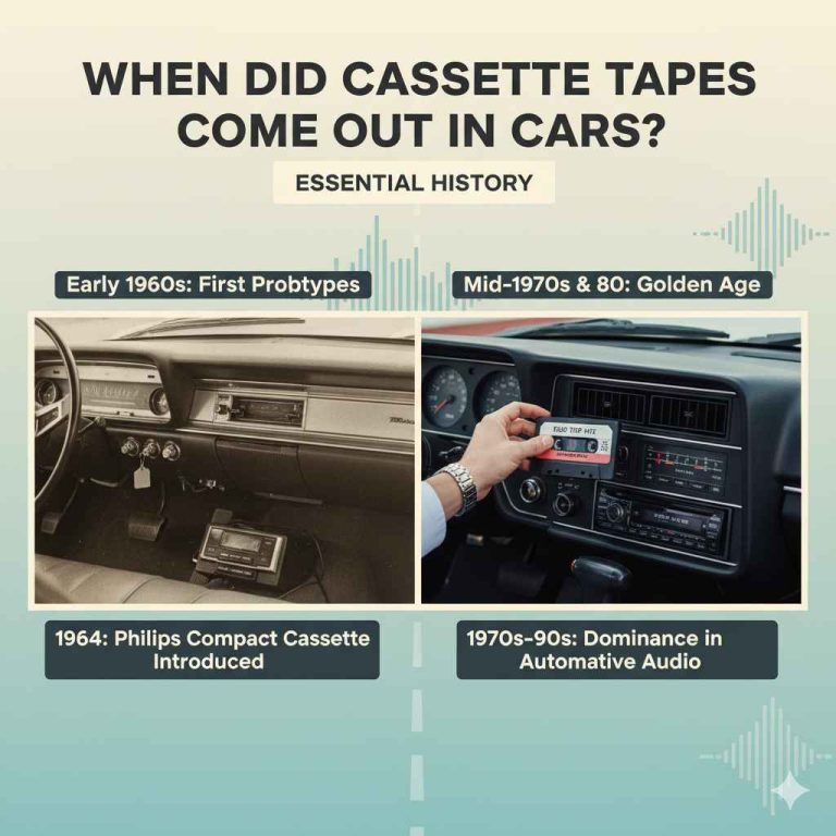 When Did Cassette Tapes Come Out In Cars