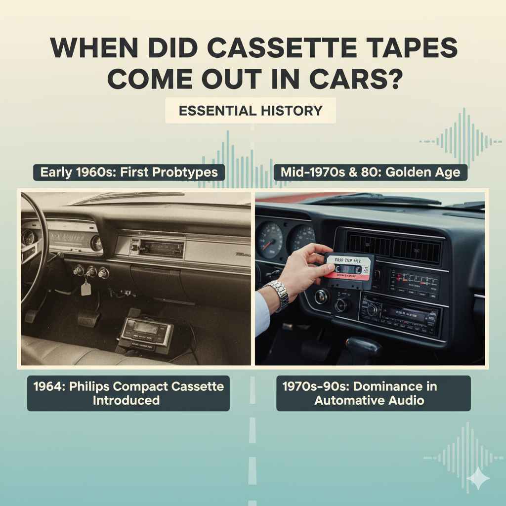 When Did Cassette Tapes Come Out In Cars