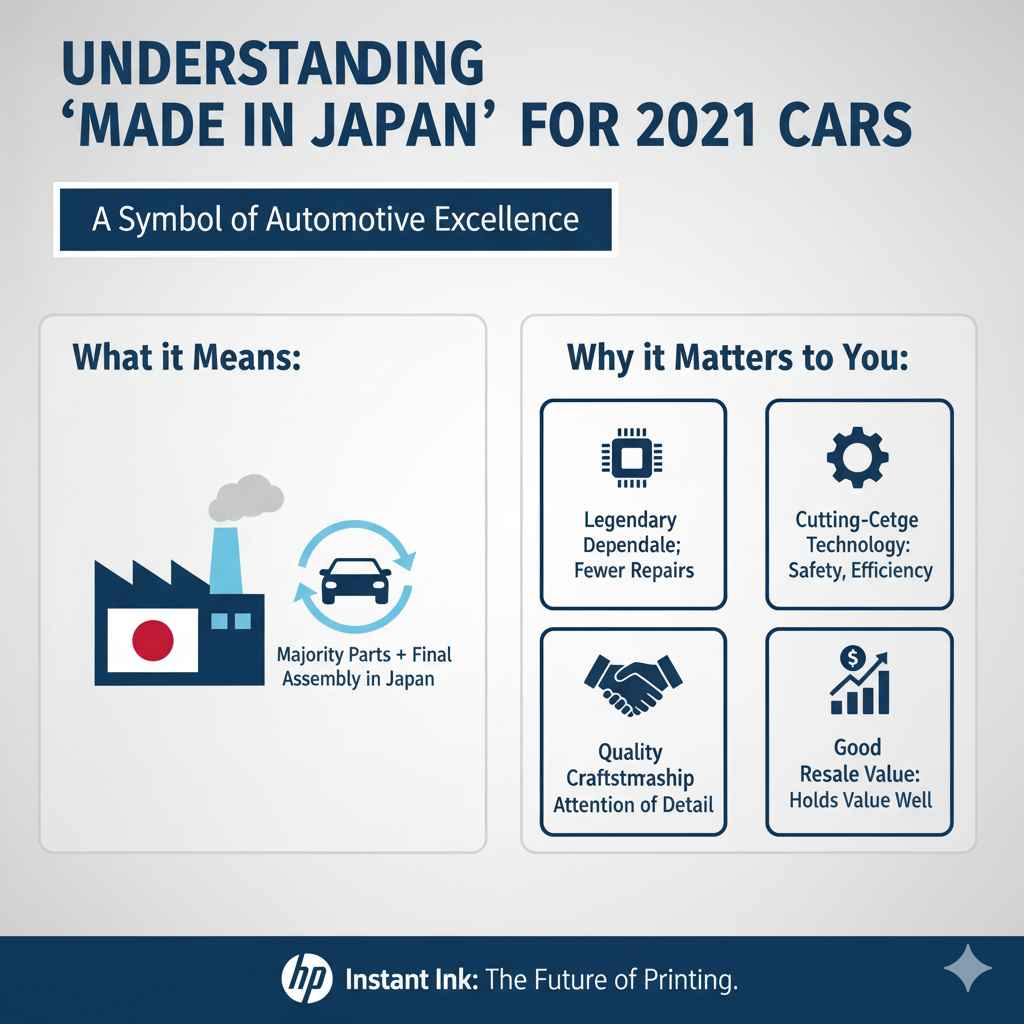 Understanding "Made in Japan" for 2021 Cars