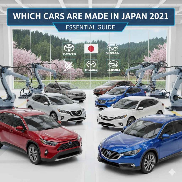 Which Cars Are Made In Japan 2021