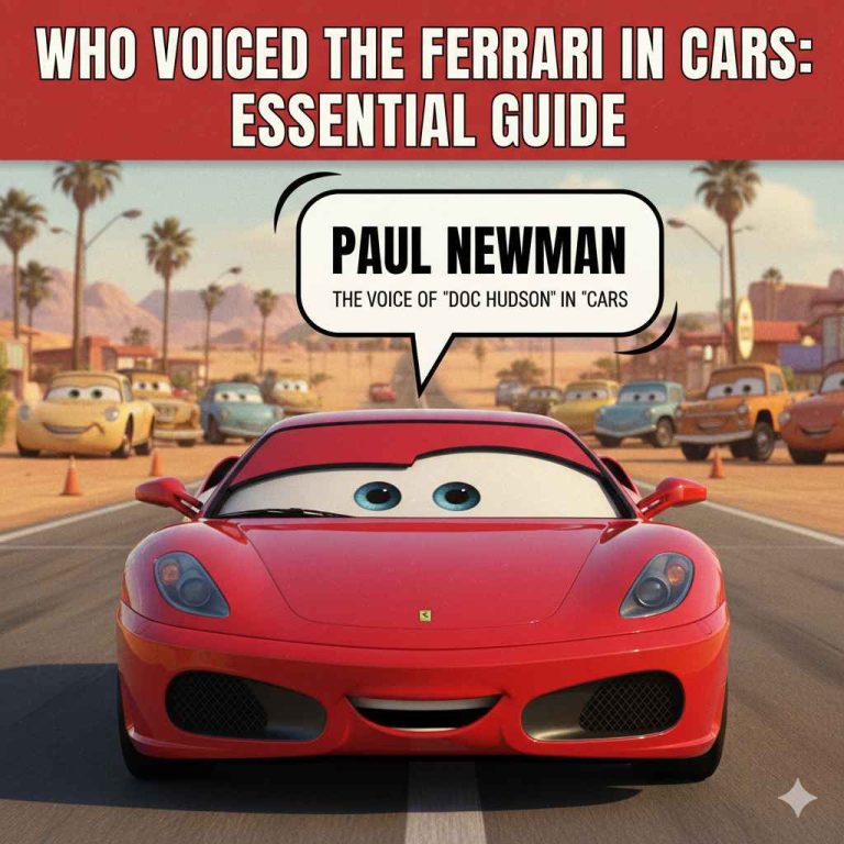 Who Voiced The Ferrari In Cars
