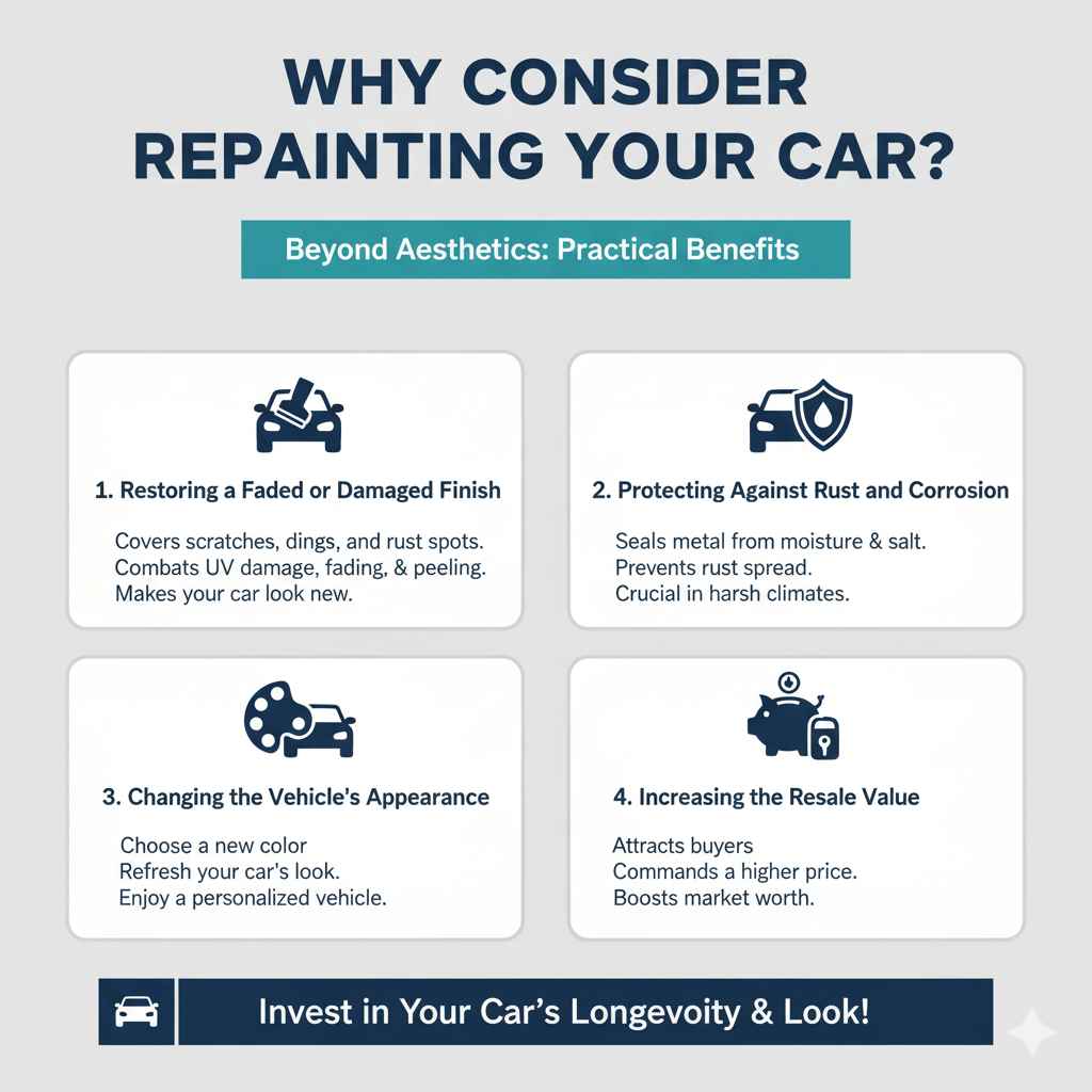 Why Consider Repainting Your Car