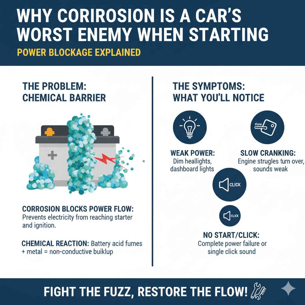 Why Corrosion is a Car's Worst Enemy When Starting