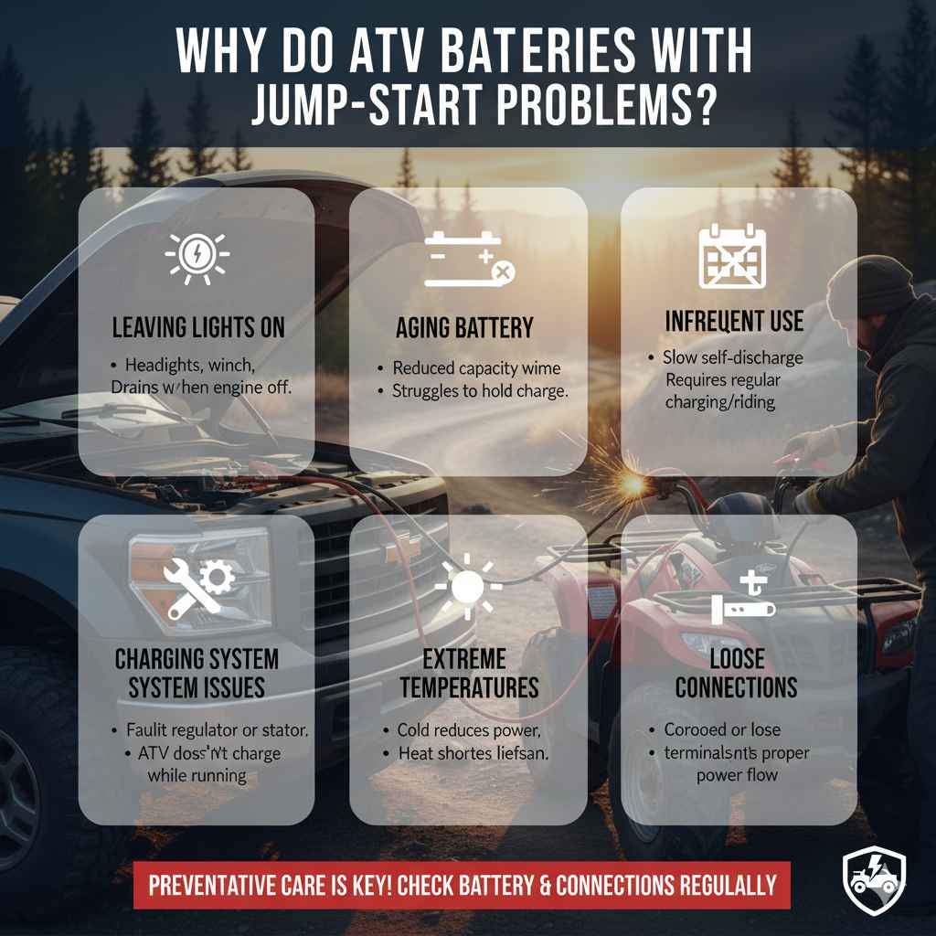 Why Do ATV Batteries Die