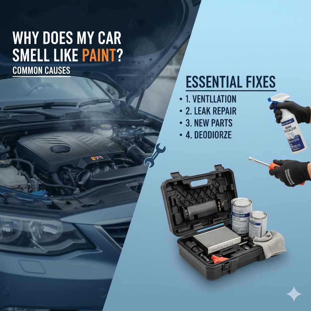 Why Does My Car Smell Like Paint