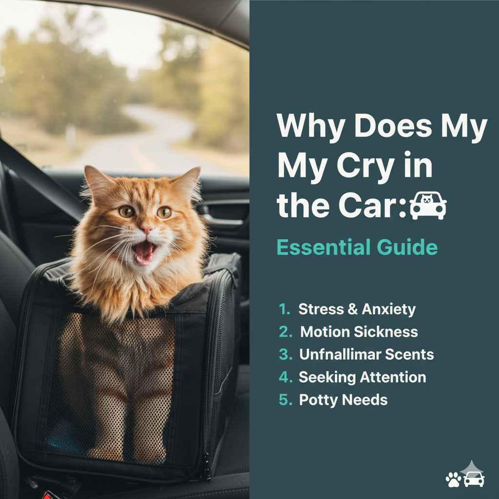 Why Does My Cat Cry in the Car