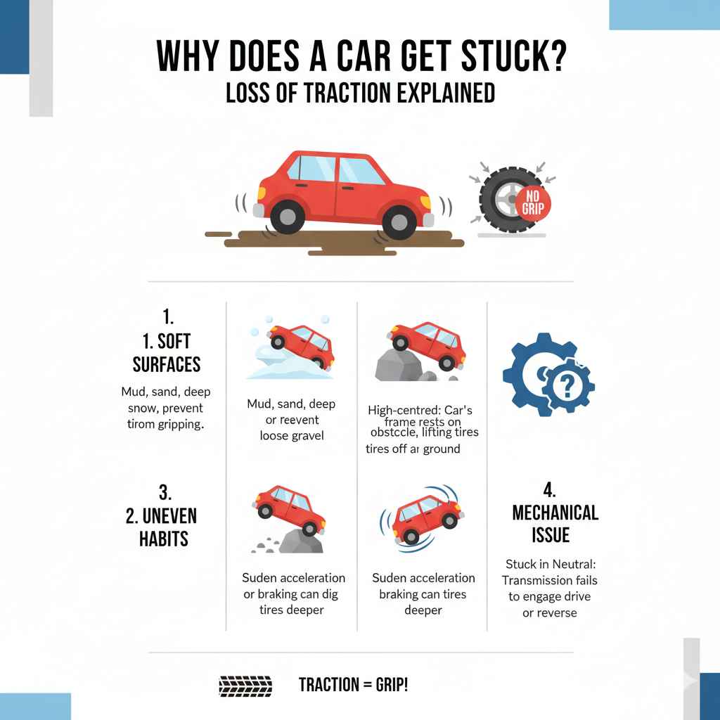 Why Does a Car Get Stuck