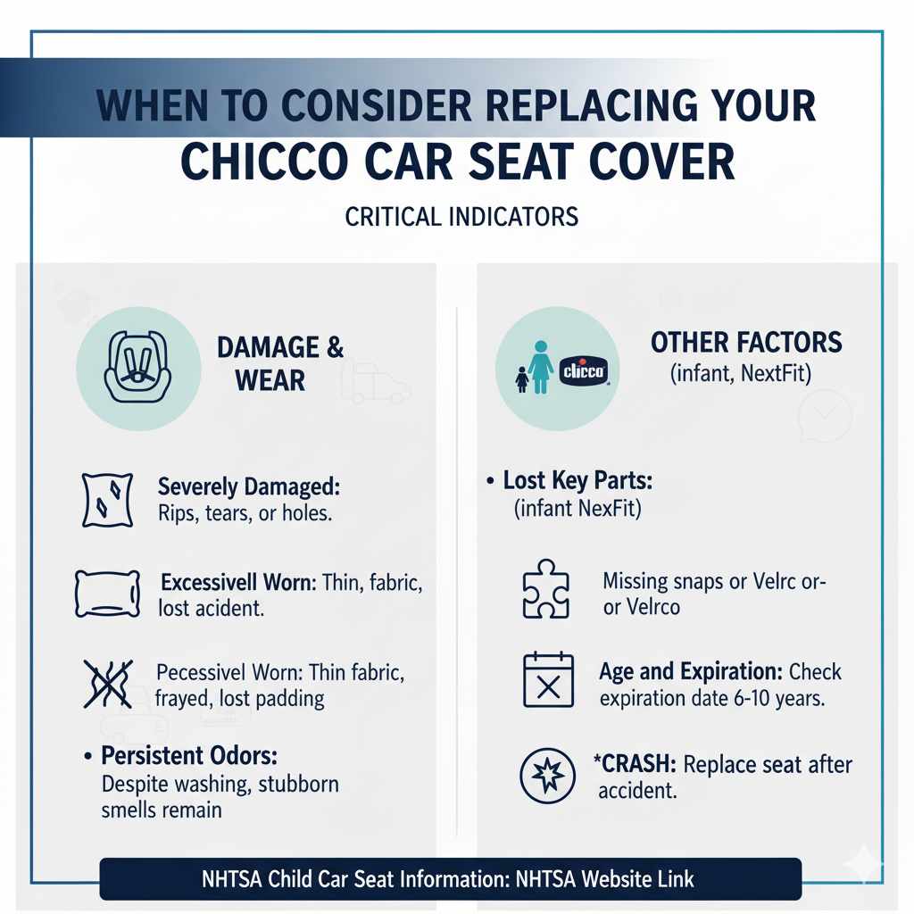 When to Consider Replacing Your Chicco Car Seat Cover