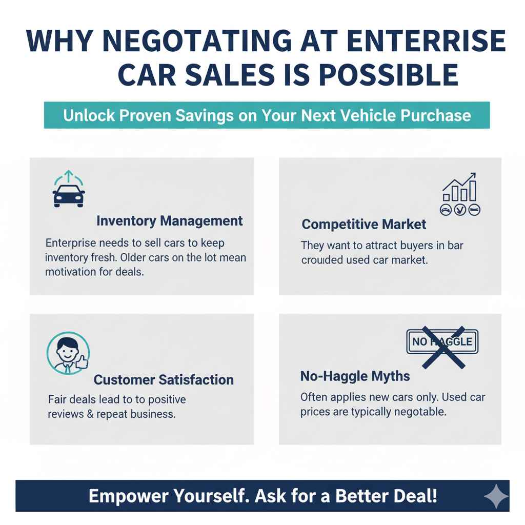 Why Negotiating at Enterprise Car Sales is Possible