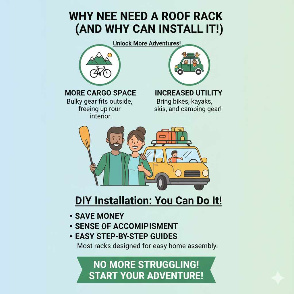 Why You Need a Roof Rack (And Why You Can Install It!)