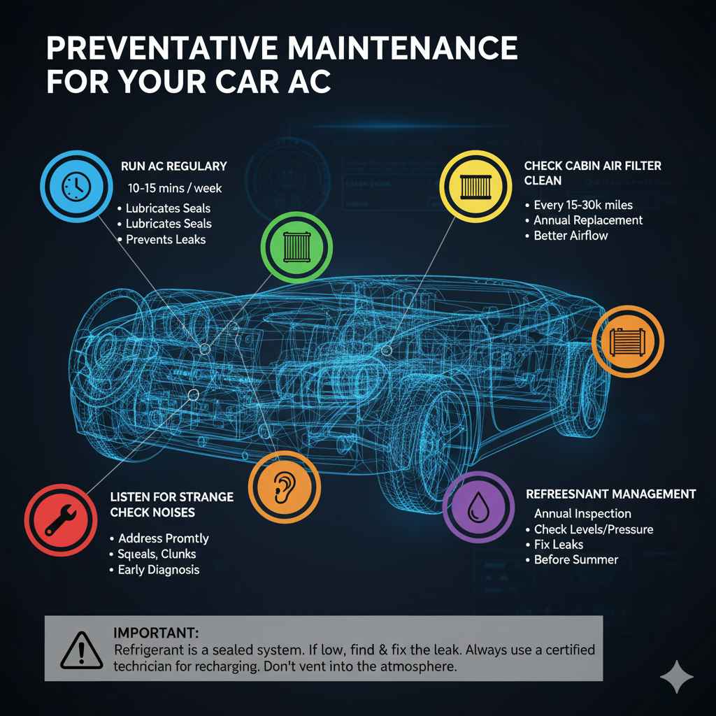 Preventative Maintenance for Your Car AC
