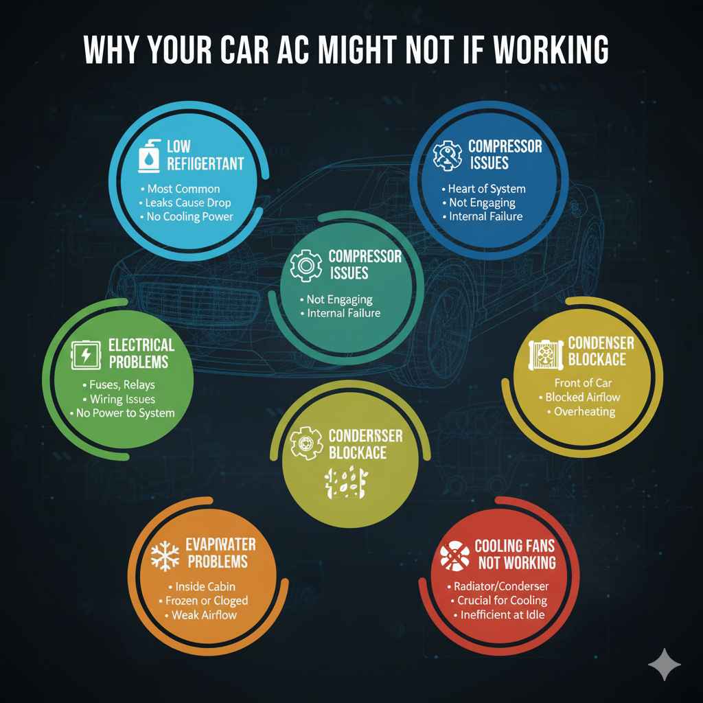 Why Your Car AC Might Not Be Working