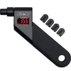 Accutire digital tire pressure gauge with backlit display