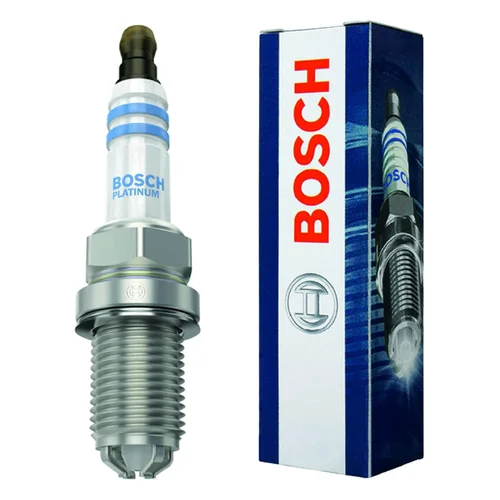 BOSCH 6743 Platinum+4 Spark Plug - Single | Restores smooth starts, idle and MPG when worn plugs cause misfire and hesit