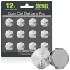 POWEROWL High Capacity CR2032 Battery 12 Pack - CR2032 Lithium 3V Coin
