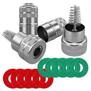 Battery terminal cleaning brush kit