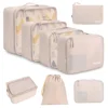 BAGAIL 8 Set Packing Cubes Luggage Packing Organizers for Travel Acces