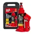 BIG RED T90213 Torin Hydraulic Welded Bottle Jack with Blow Mold Carrying Storage Case, 2 Ton (4,000 lb) Capacity, Red
