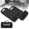 BUNKER INDUST Tire Traction Mats Portable Recovery Tracks for Off Road 4X4 Snow, Sand,Emergency Devi