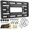 BGGTMO universal front license plate mounting bracket kit