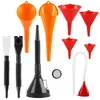 Long-neck automotive funnel set