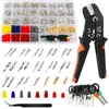 Automotive pin connector and crimp tool kit for wiring harness
