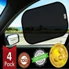 Certified UVA/UVB blocking static cling car window shades