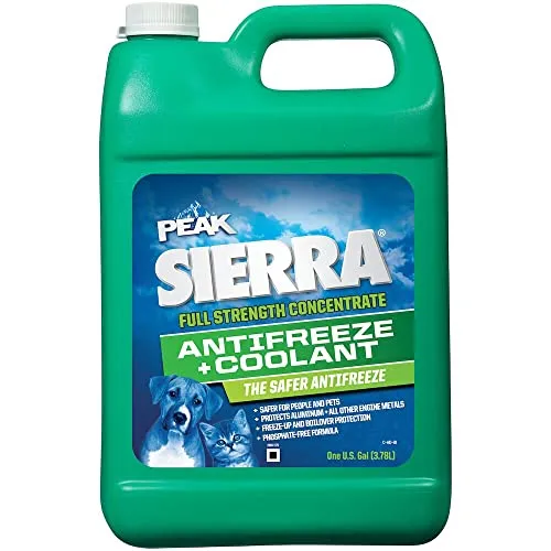 Peak Sierra antifreeze coolant gallon