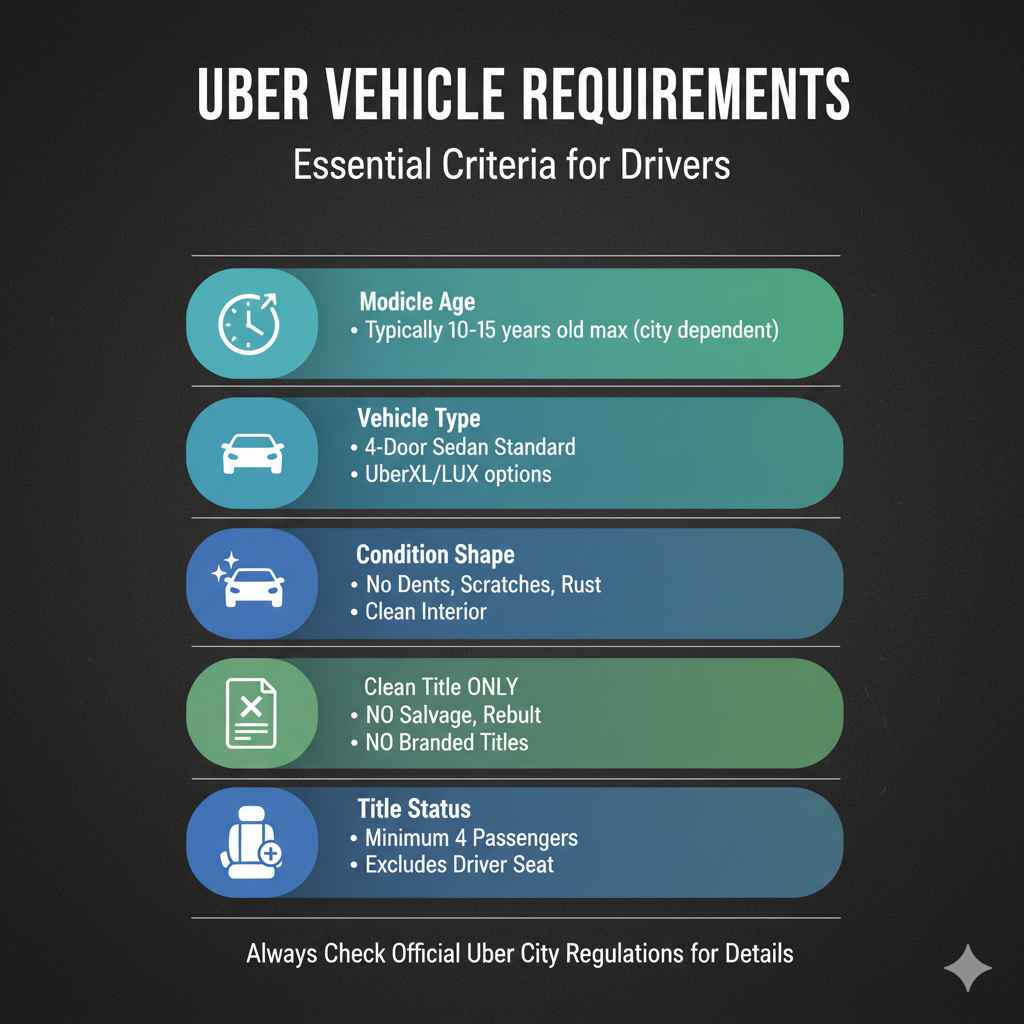 Understanding Uber's Vehicle Requirements