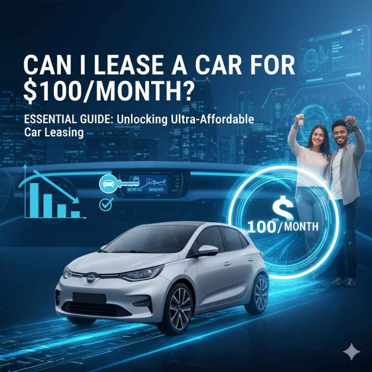 Can I Lease A Car For $100/Month