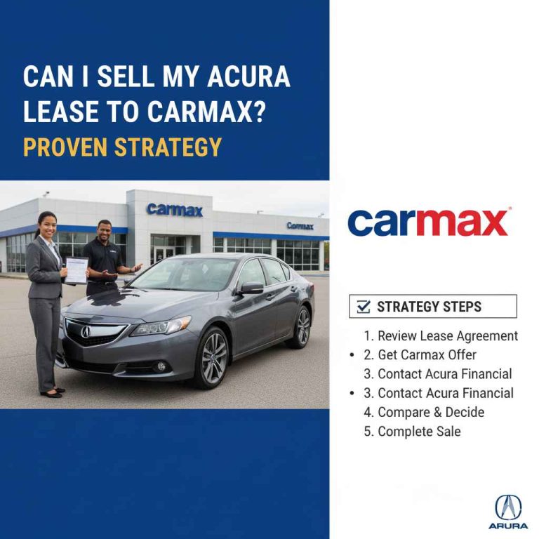 Can I Sell My Acura Lease To Carmax