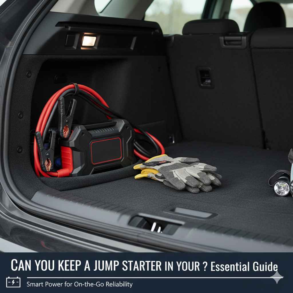 Can You Keep A Jump Starter In Your Car