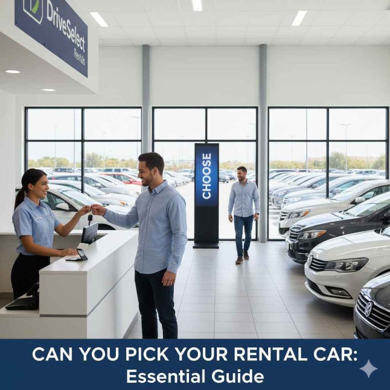 Can You Pick Your Rental Car