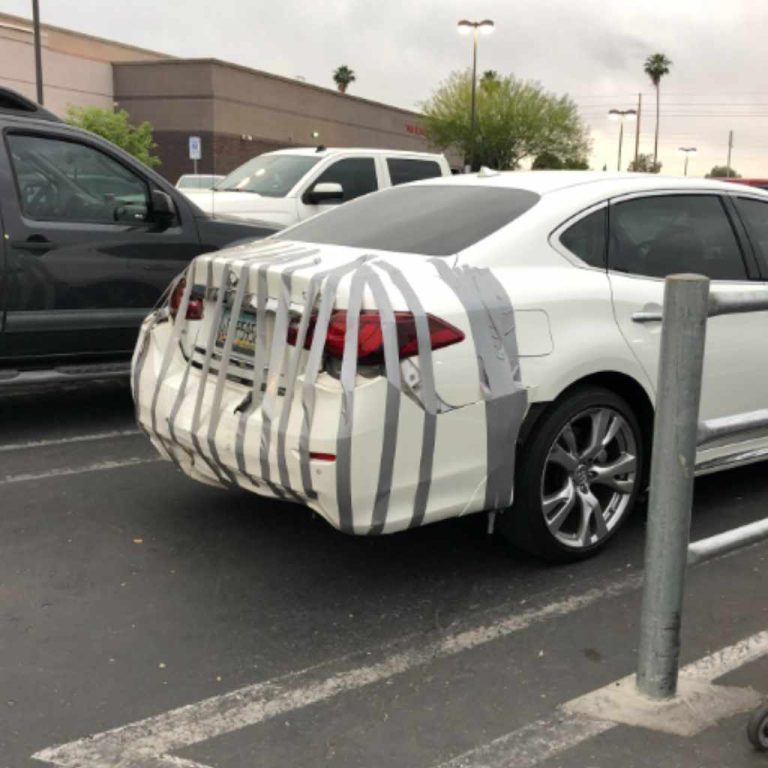 Can You Put Duct Tape on a Car
