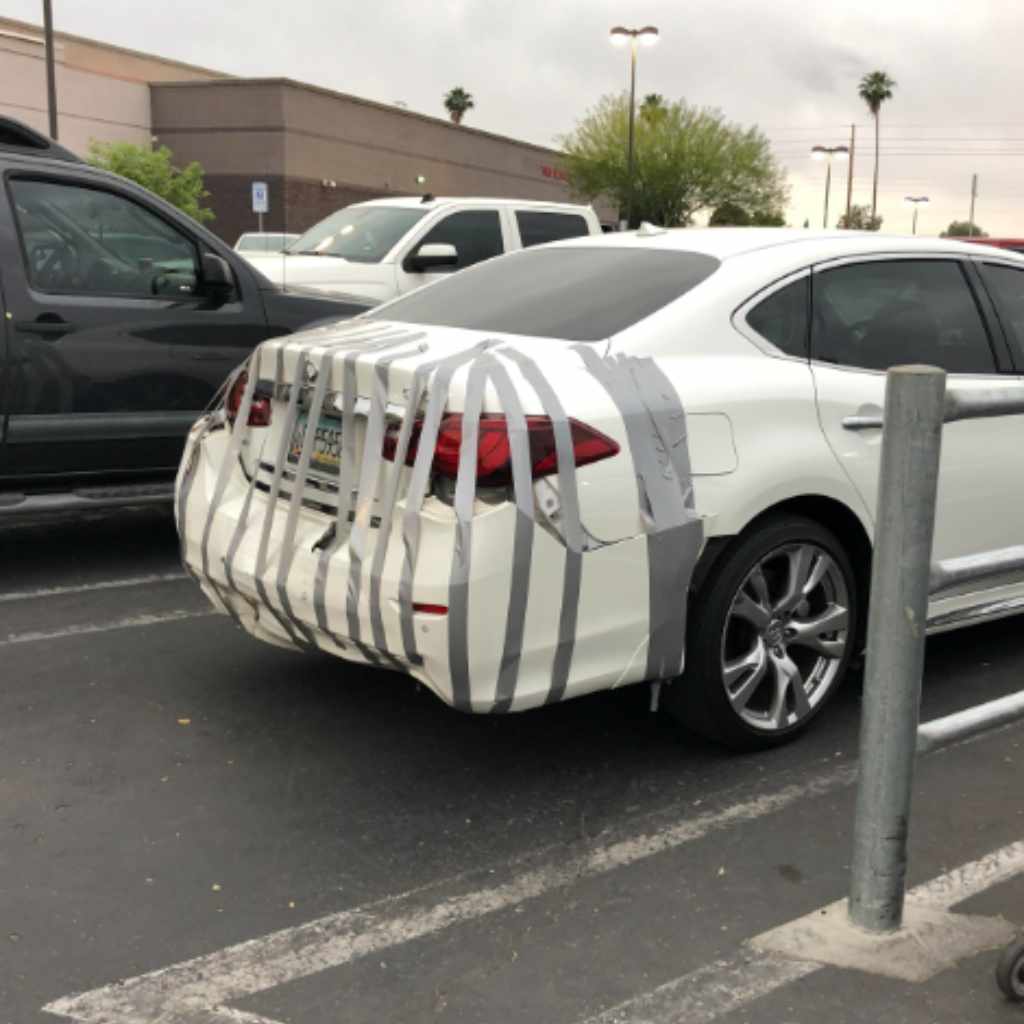 Can You Put Duct Tape on a Car
