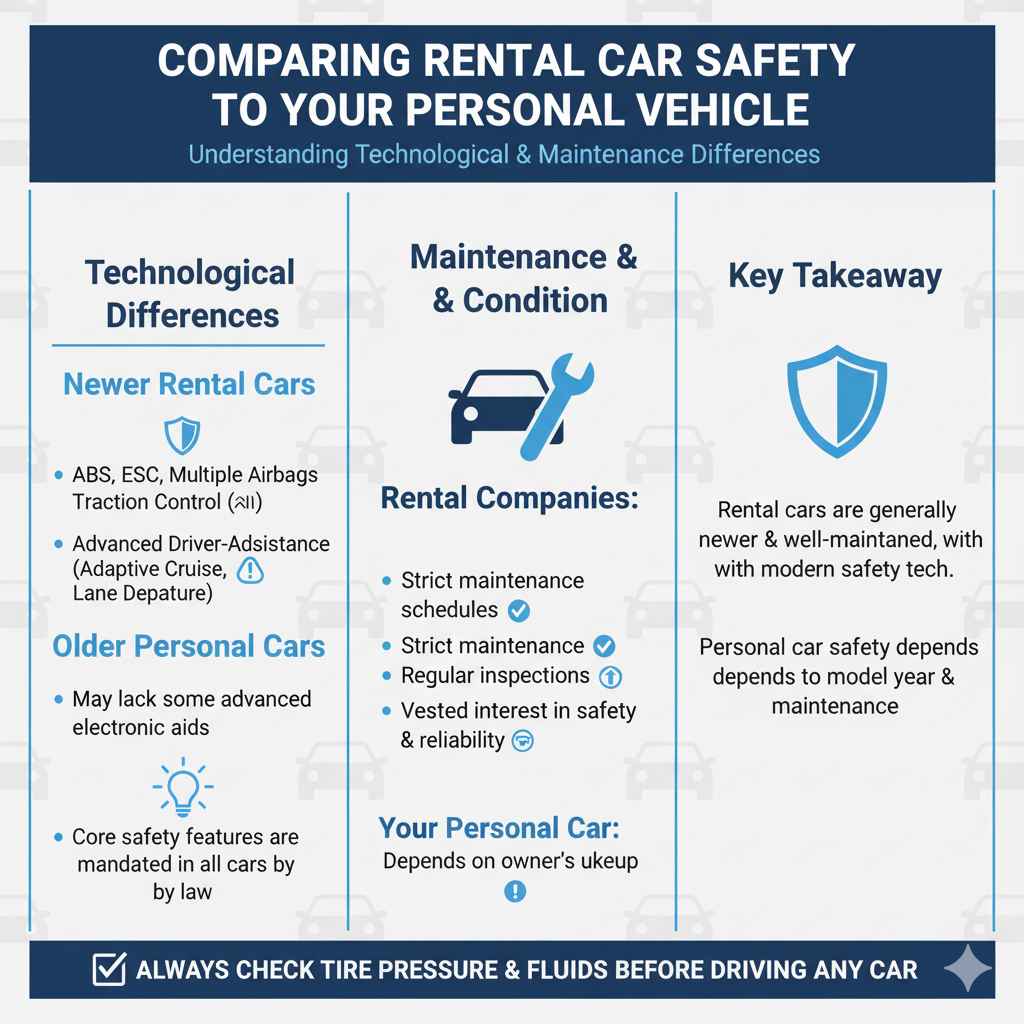 Comparing Rental Car Safety to Your Personal Vehicle