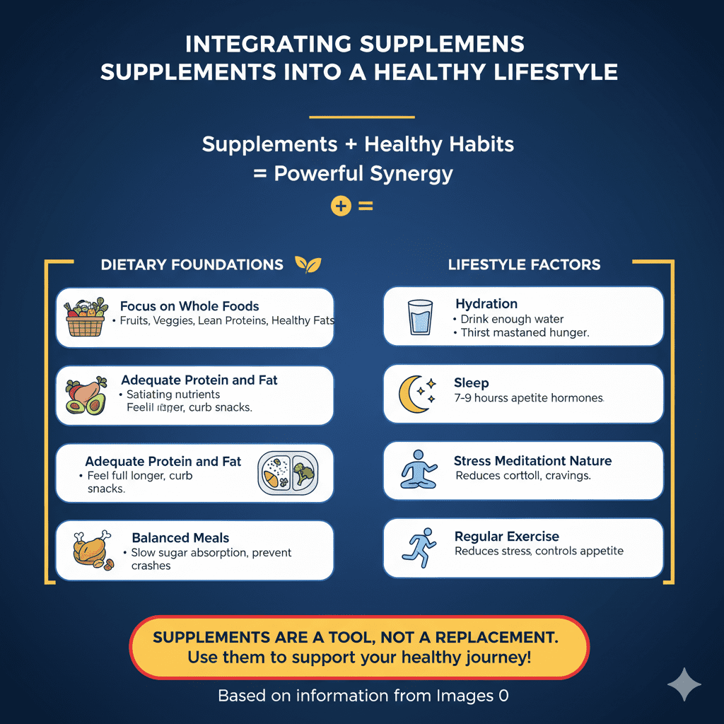 Integrating Supplements into a Healthy Lifestyle
